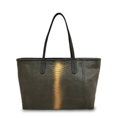 Emmanuel Medium - Dark Green Motif Bronze