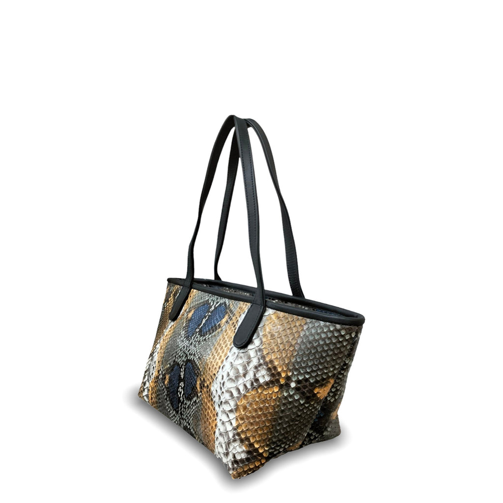 Emmanuel Baby - Blue Motif Orange