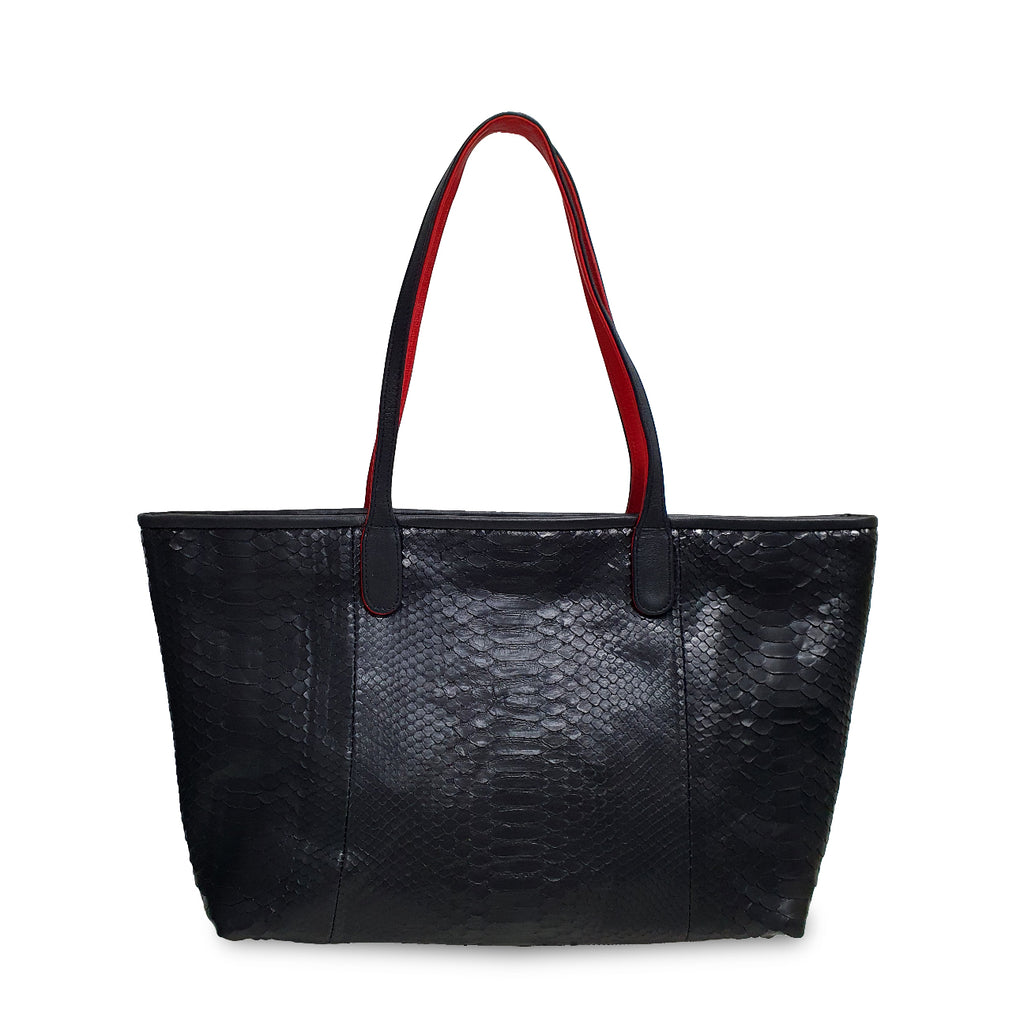 Emmanuel Medium - Black/Red Strap