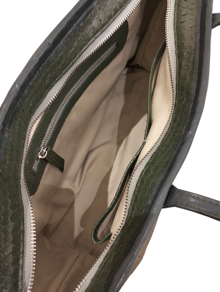 Emmanuel - Dark Green Motif Bronze