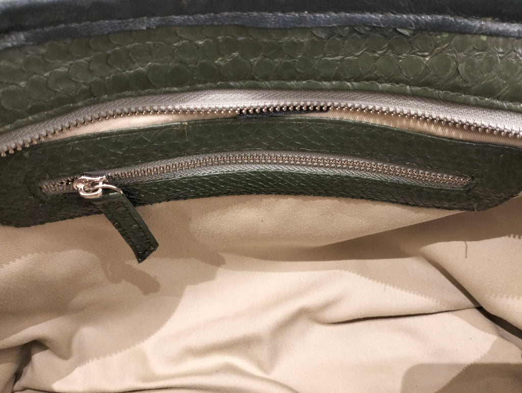 Emmanuel - Dark Green Motif Bronze