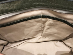 Emmanuel - Dark Green Motif Bronze