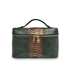 Bernadette Big - Dark Green Motif Bronze