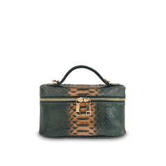 Bernadette - Dark Green Motif Bronze
