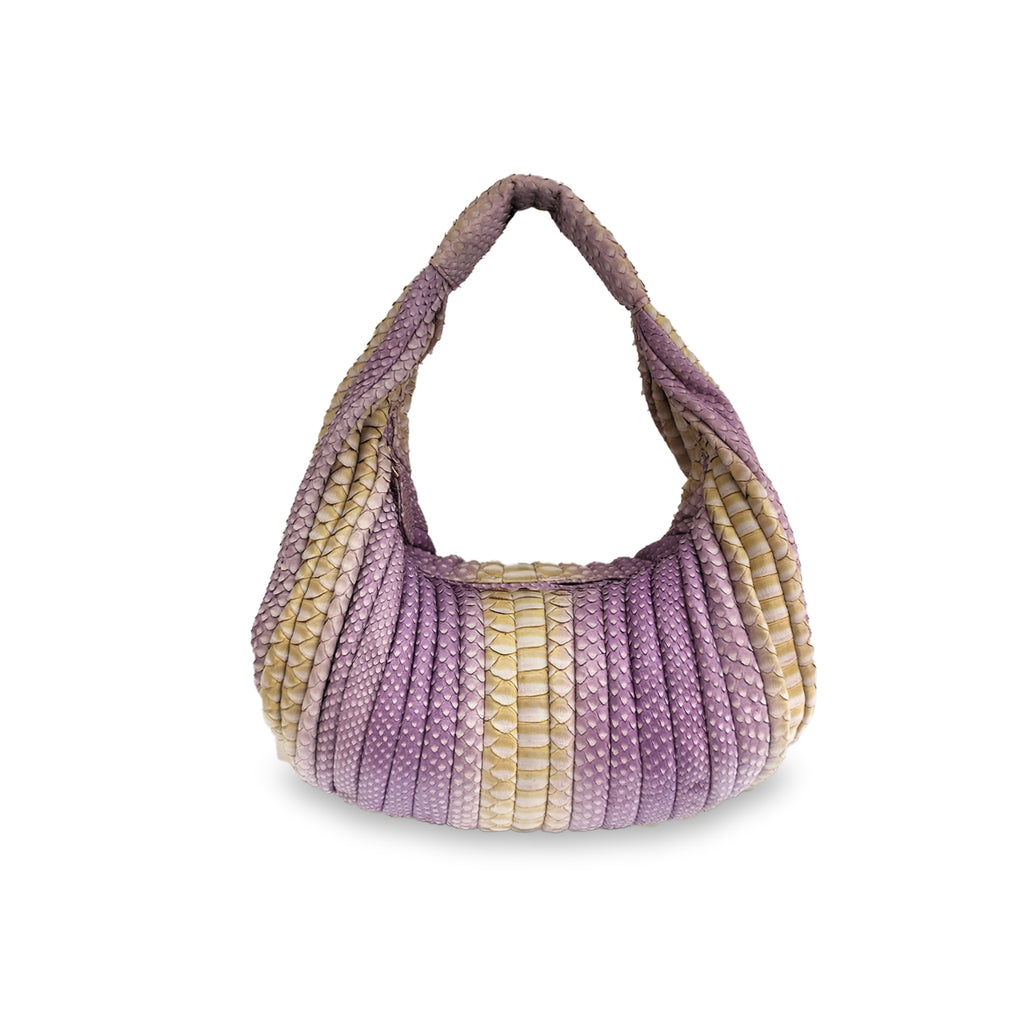 Brioche Patch - Tie & Dye Purple Butter Yellow