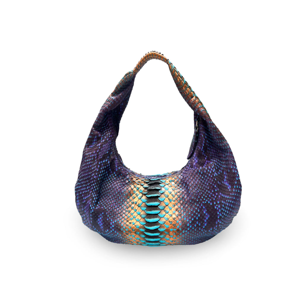 Brioche - Turquoise Purple Motif