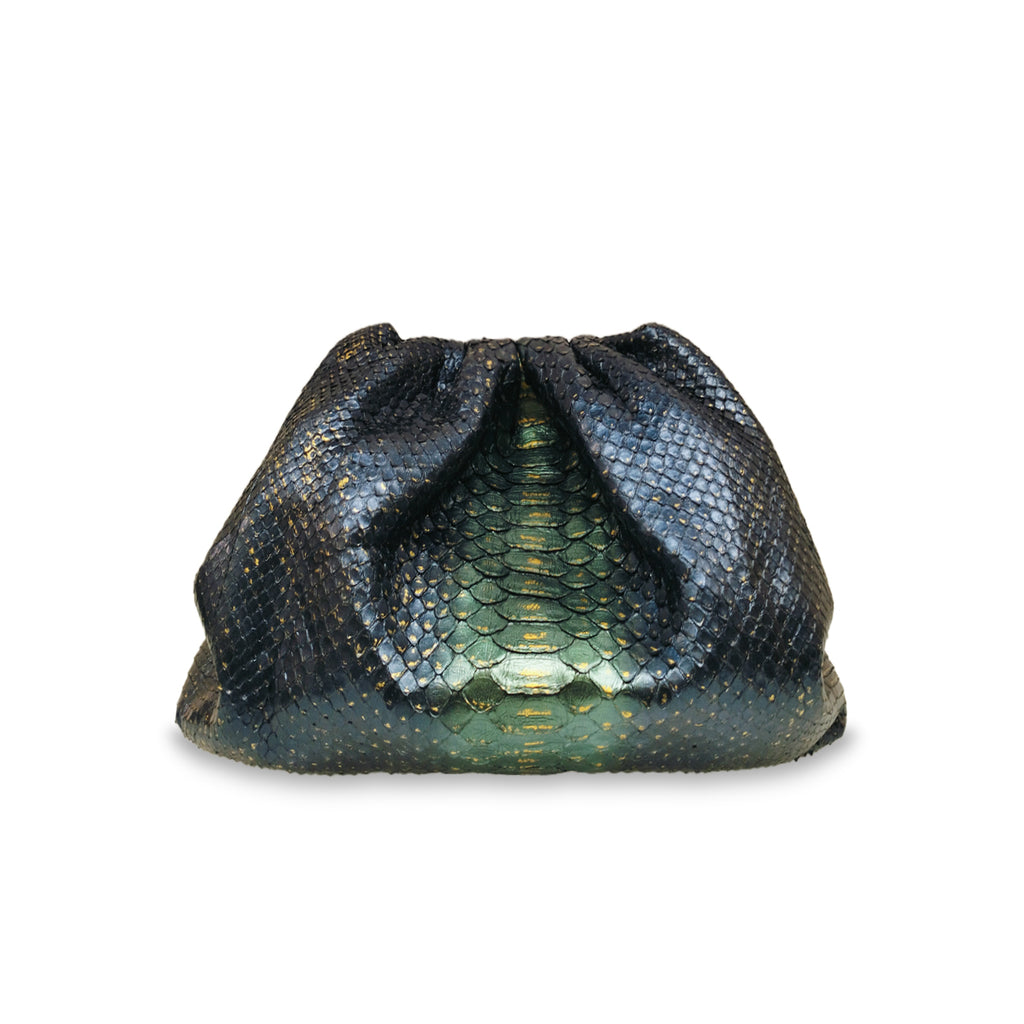 Claude Big - Navy Green Motif