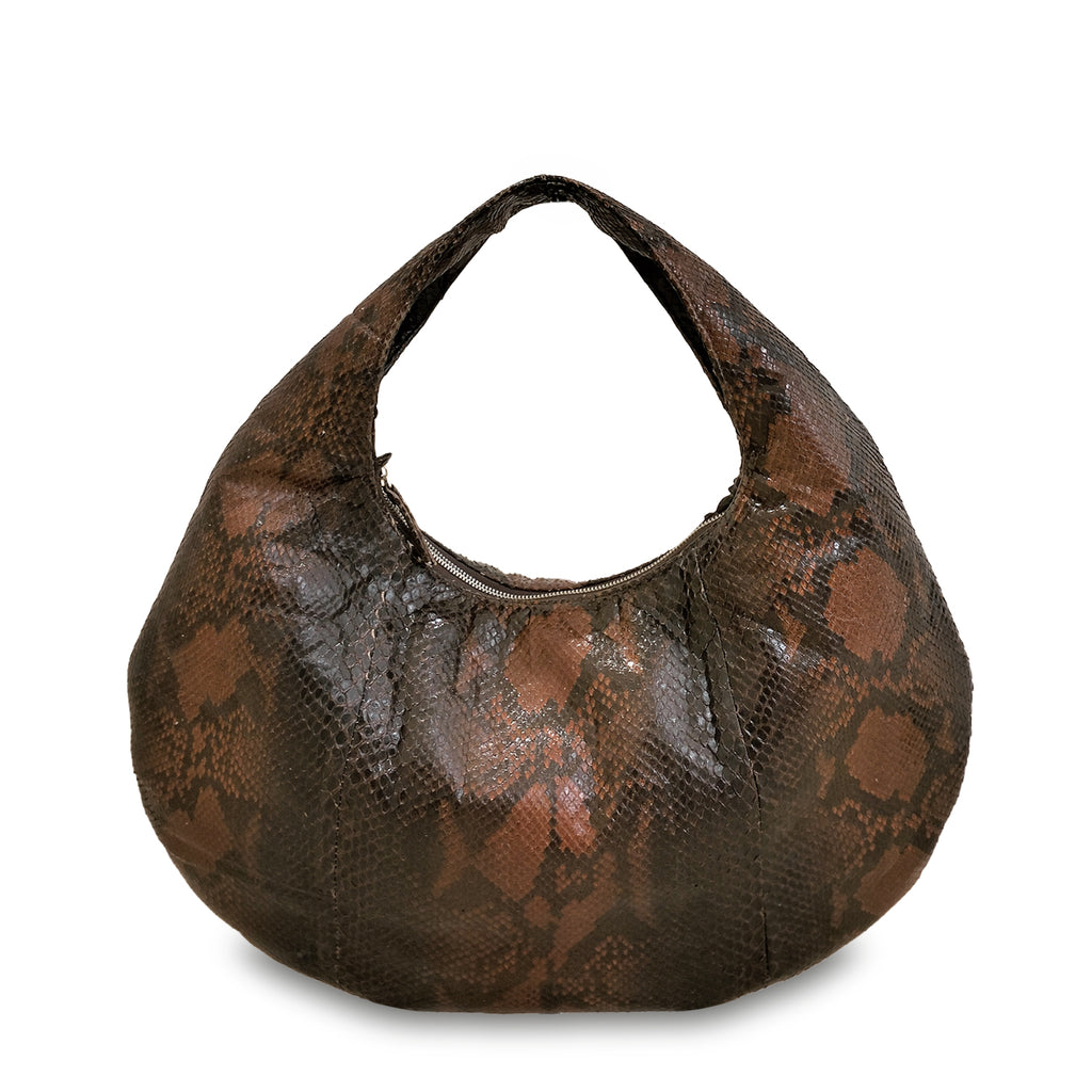 Croissant - Brown Beige Motif