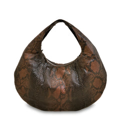 Croissant - Brown Beige Motif