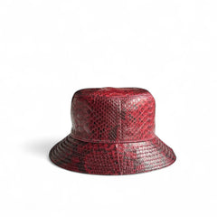 Hat - Burgungy Motif