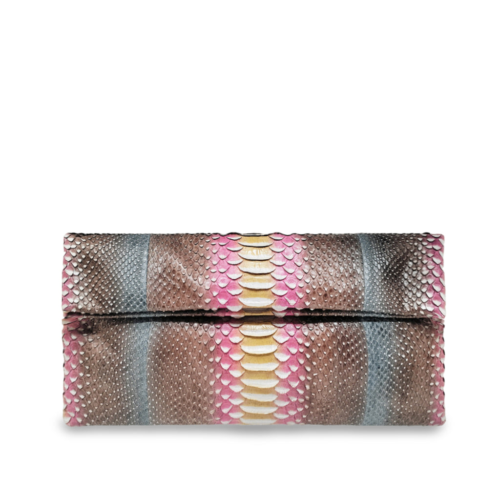 Henri - Beige Motif Yellow Pink Grey