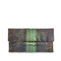 Henri - Navy Motif Green