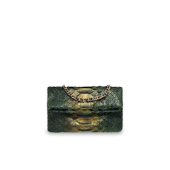 Leon Mini - Dark Green Motif Bronze