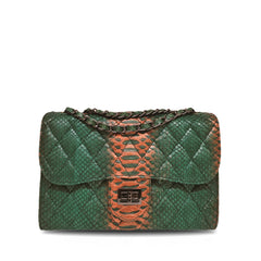 Robin - Dark Green Motif Bronze