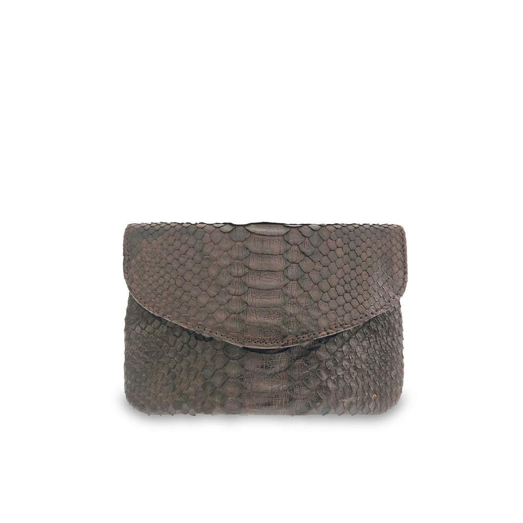 Romeo Pouch - Brown Motif