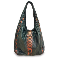 Tom - Dark Green Motif Bronze