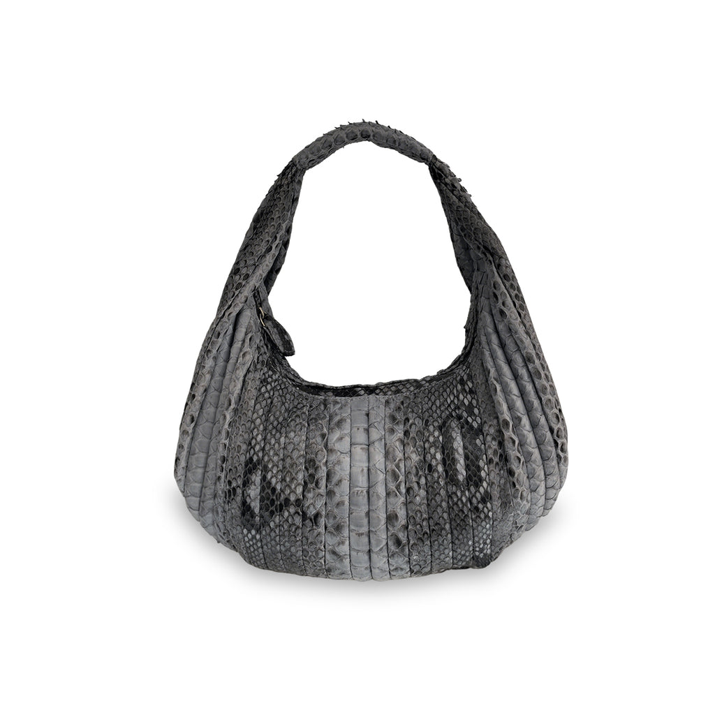 Brioche Patch - Blue Grey Motif