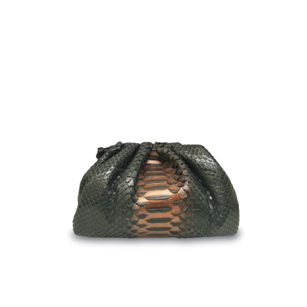 Claude - Dark Green Motif Bronze